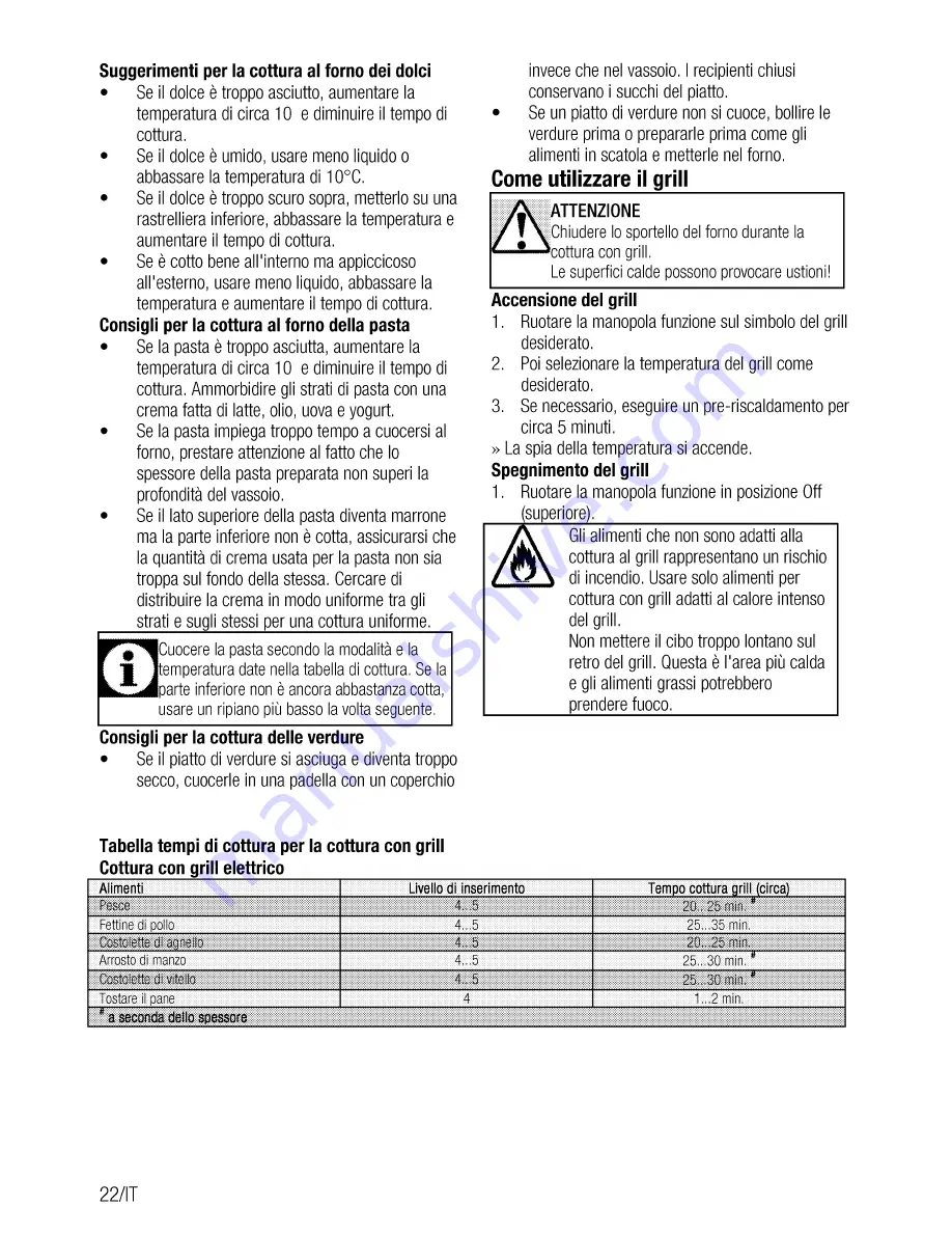 Beko BIM22301X User Manual Download Page 46