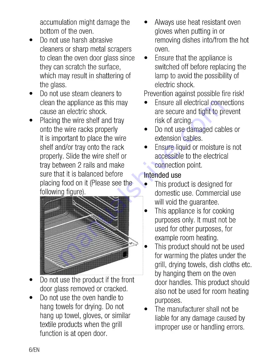 Beko BIM35300XMS User Manual Download Page 6