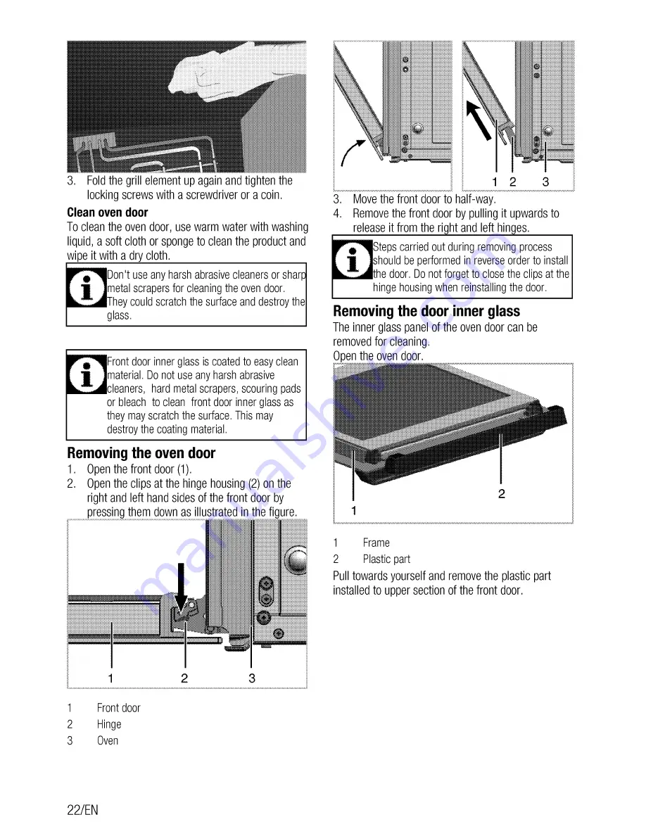 Beko BIM35300XMS User Manual Download Page 22