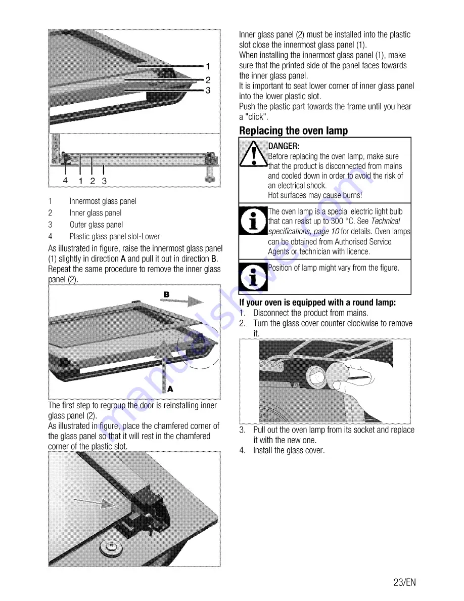 Beko BIM35300XMS User Manual Download Page 23