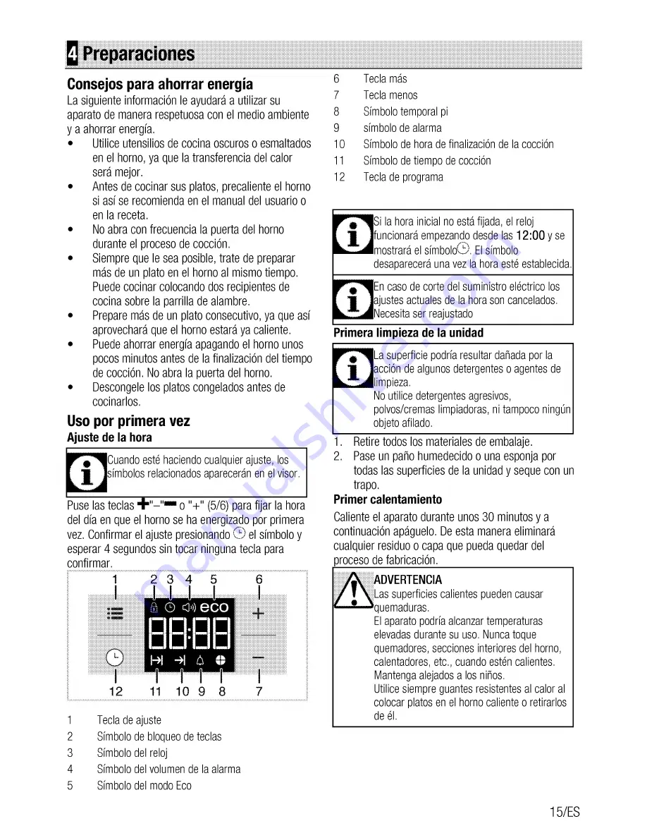 Beko BIM35300XMS User Manual Download Page 39