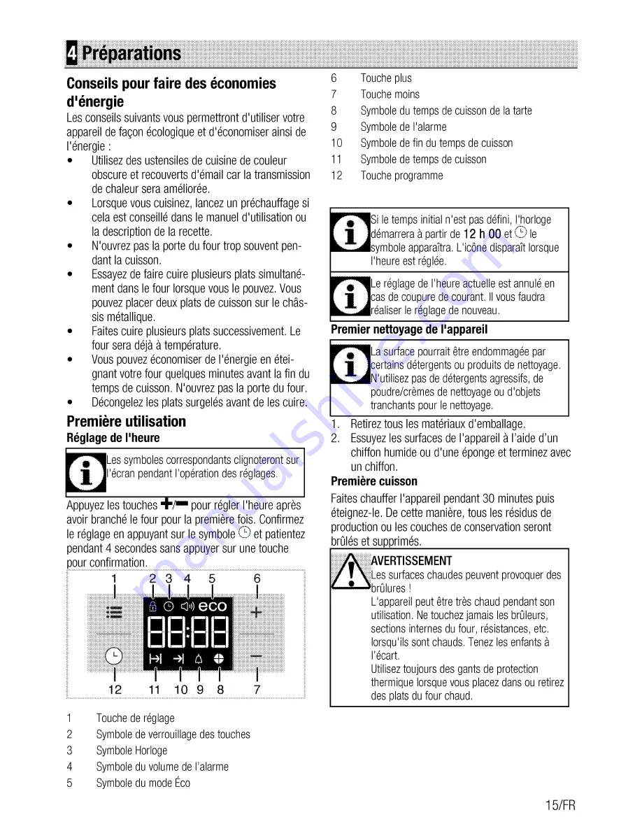 Beko BIM35300XMS User Manual Download Page 65