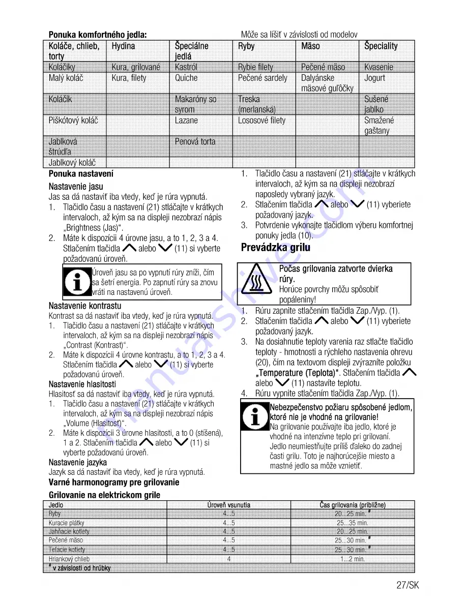 Beko BIR35500XMS User Manual Download Page 57