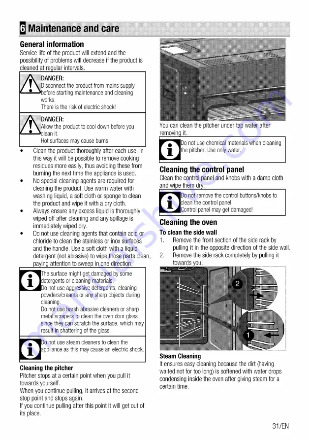 Beko BIS35500XMS User Manual Download Page 31