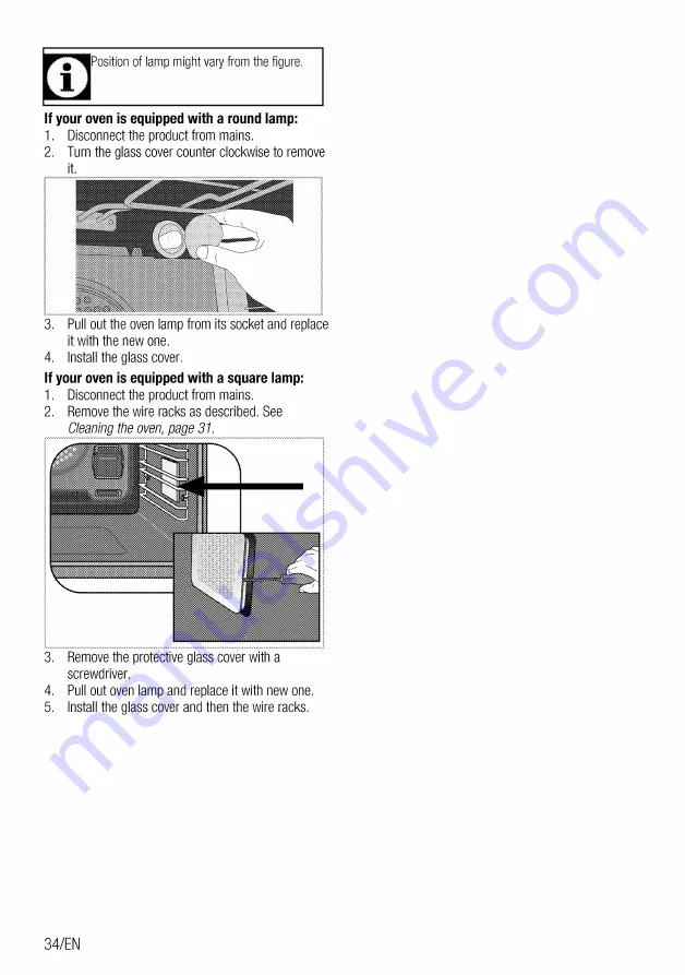 Beko BIS35500XMS User Manual Download Page 34