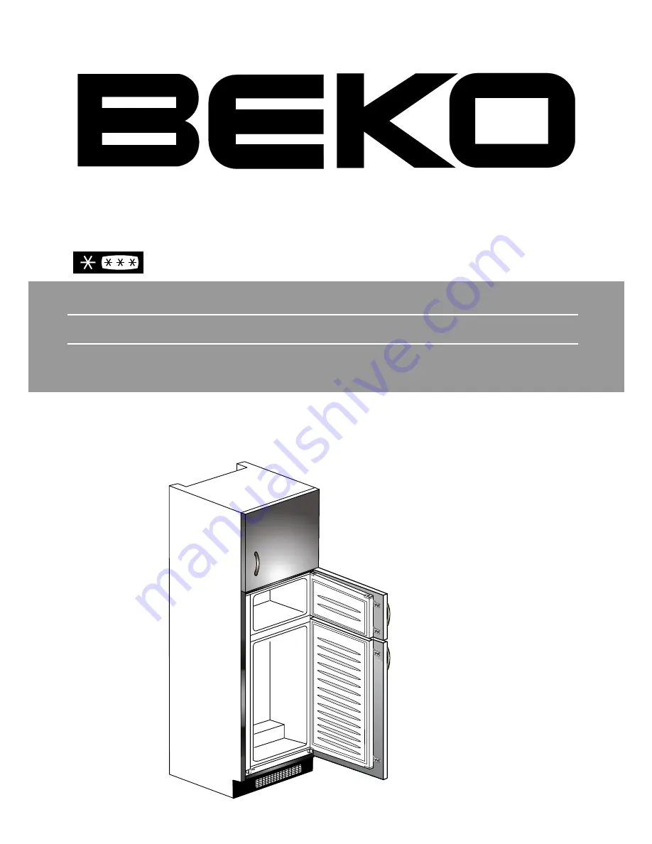 Beko BK 8182 Instructions For Use Manual Download Page 1