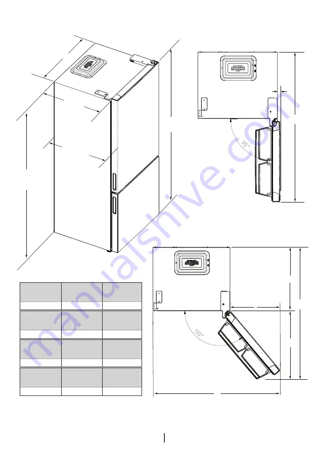 Beko Blomberg BRFB21612 Series Скачать руководство пользователя страница 8