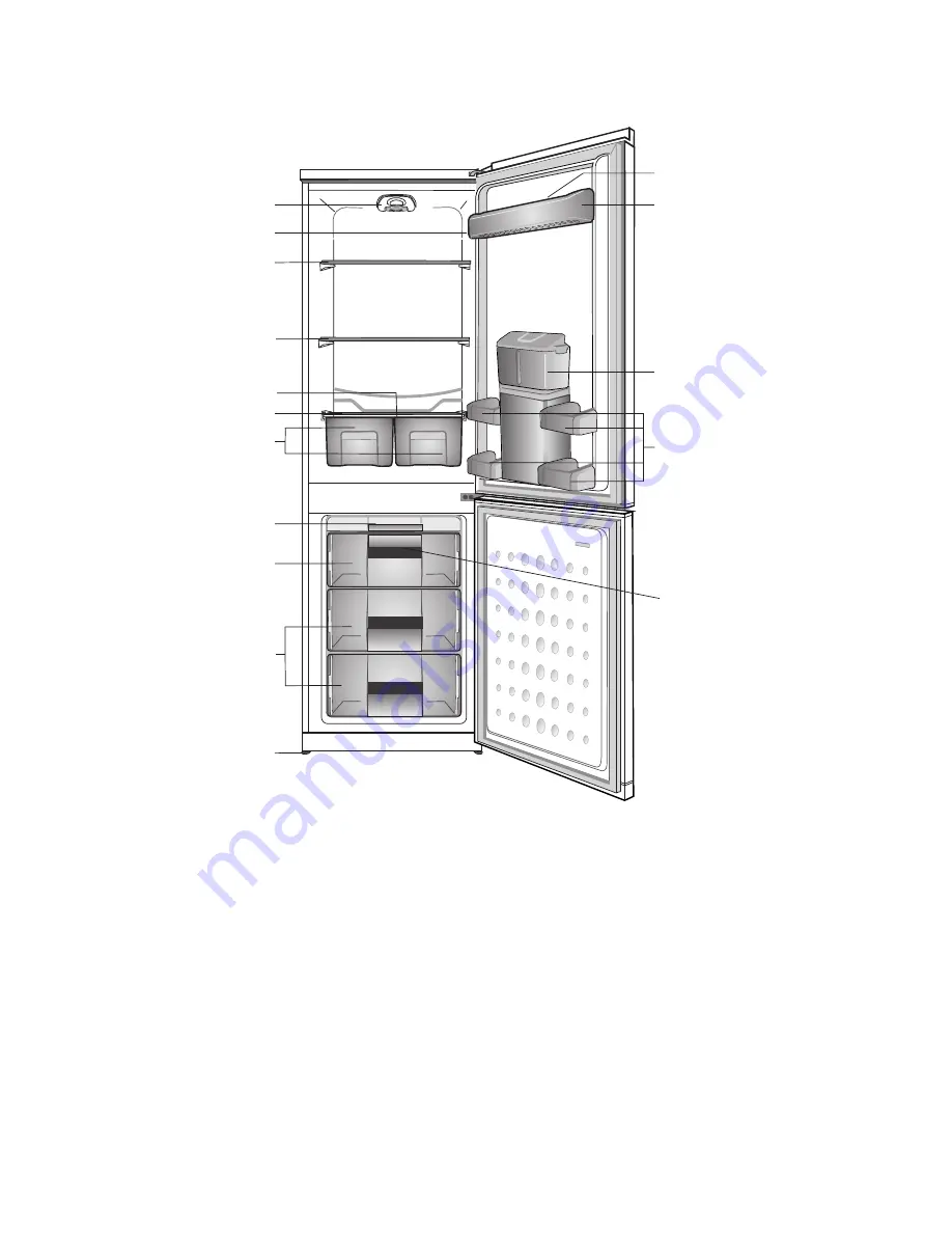 Beko CDA 670 F Installation & Operation Manual Download Page 7