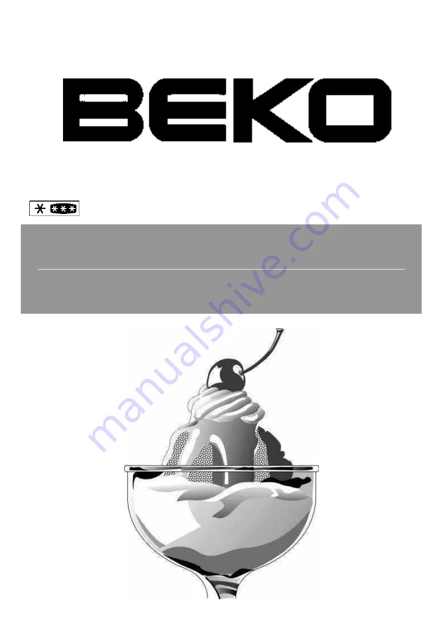 Beko CDA38200 Instructions For Use Manual Download Page 1