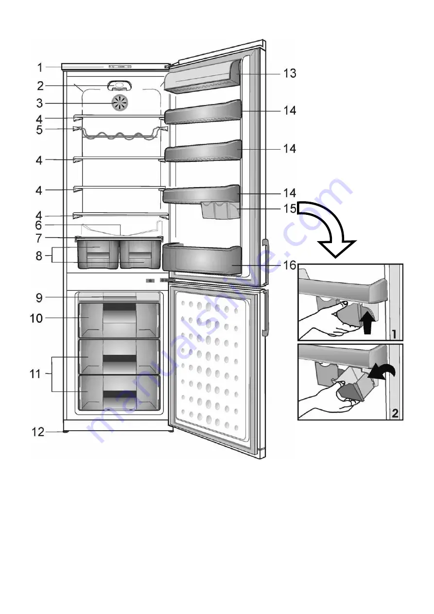 Beko CDA38200 Instructions For Use Manual Download Page 4