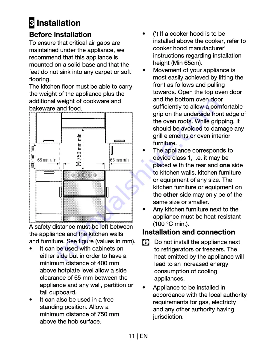 Beko CDF 67100 G User Manual Download Page 11