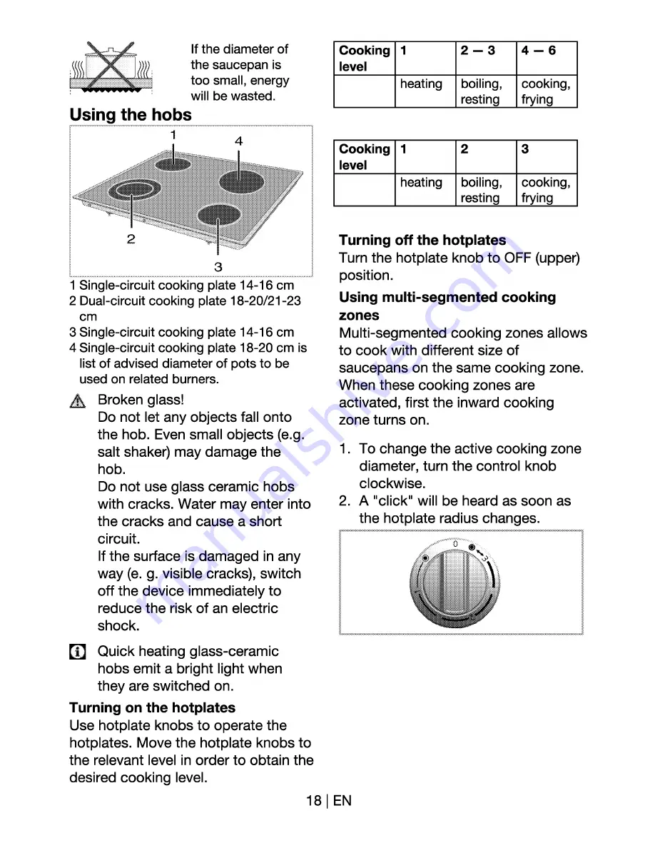 Beko CDF 67100 G User Manual Download Page 18