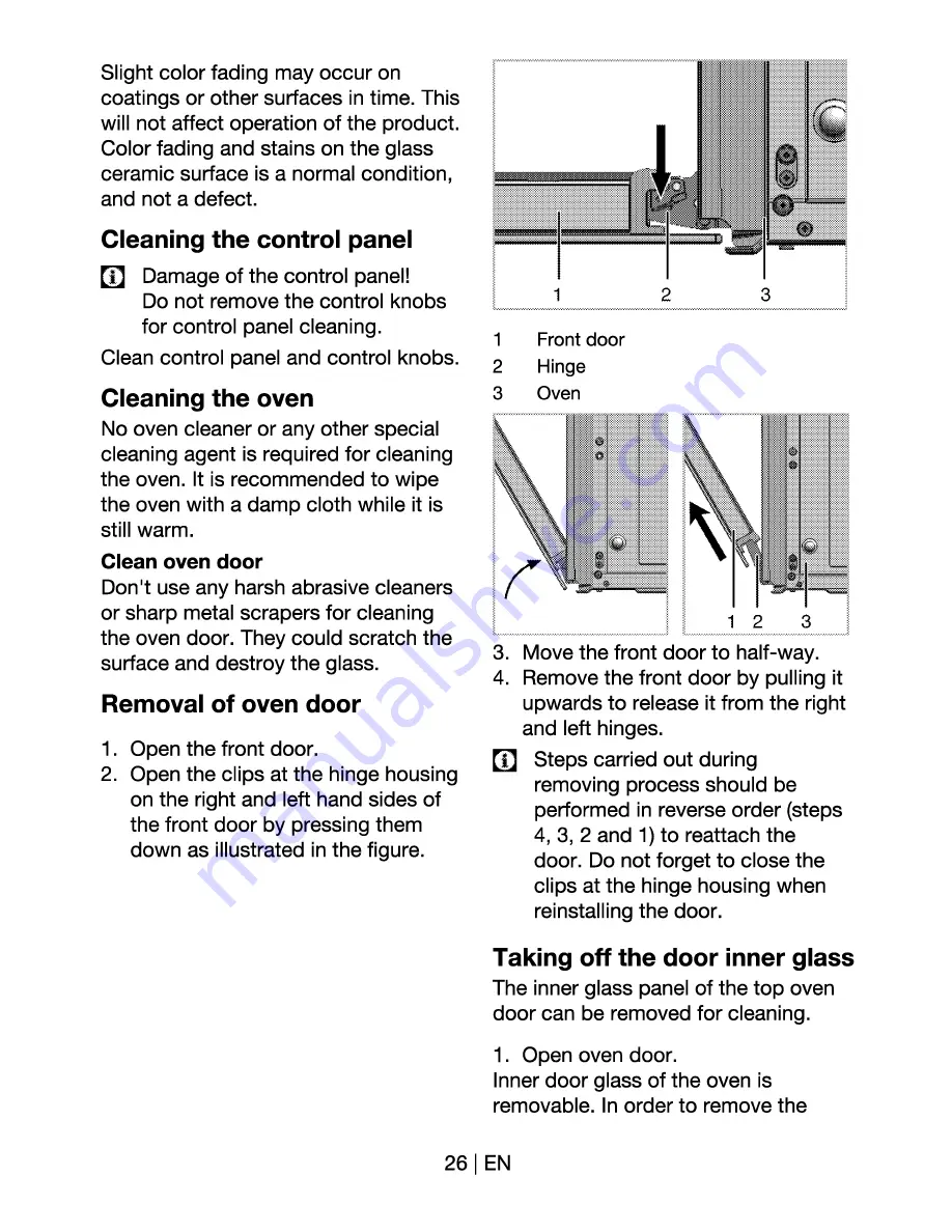 Beko CDF 67100 G Скачать руководство пользователя страница 26