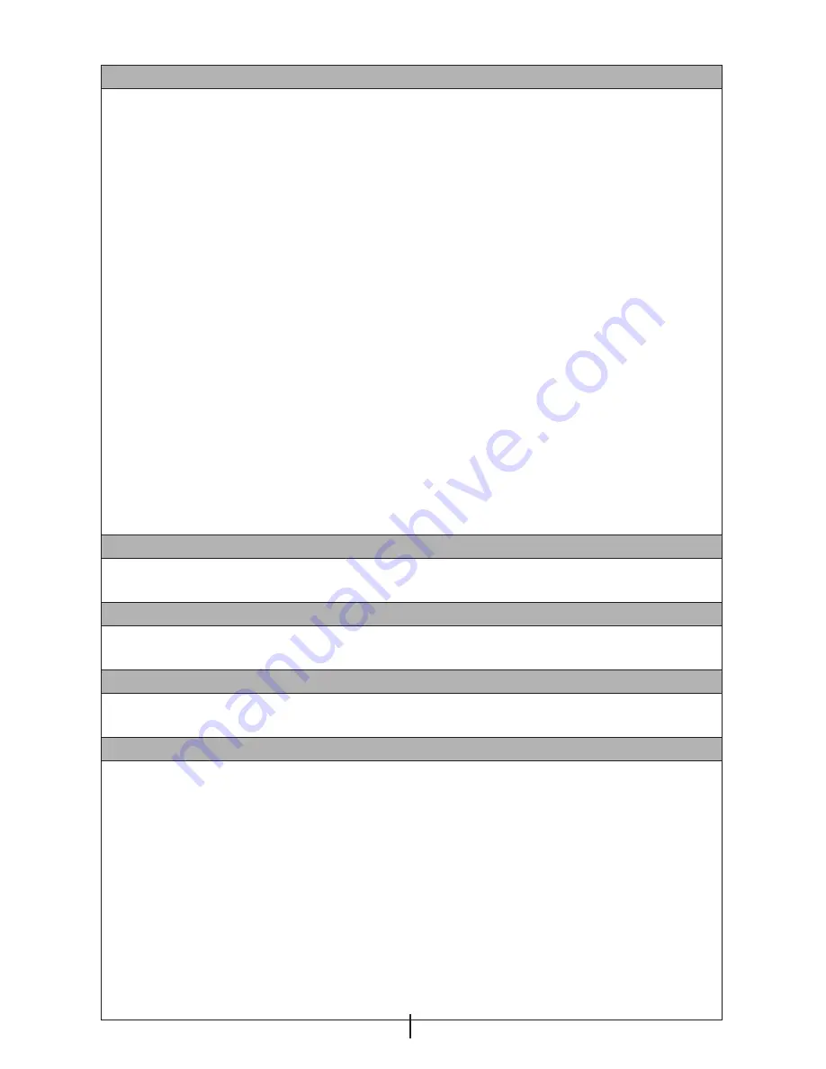 Beko CF540B Manual Download Page 21