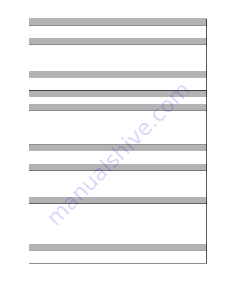 Beko CF540B Manual Download Page 22