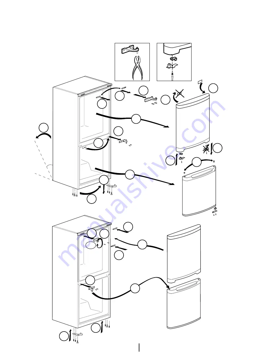 Beko CF5834APB Manual Download Page 13