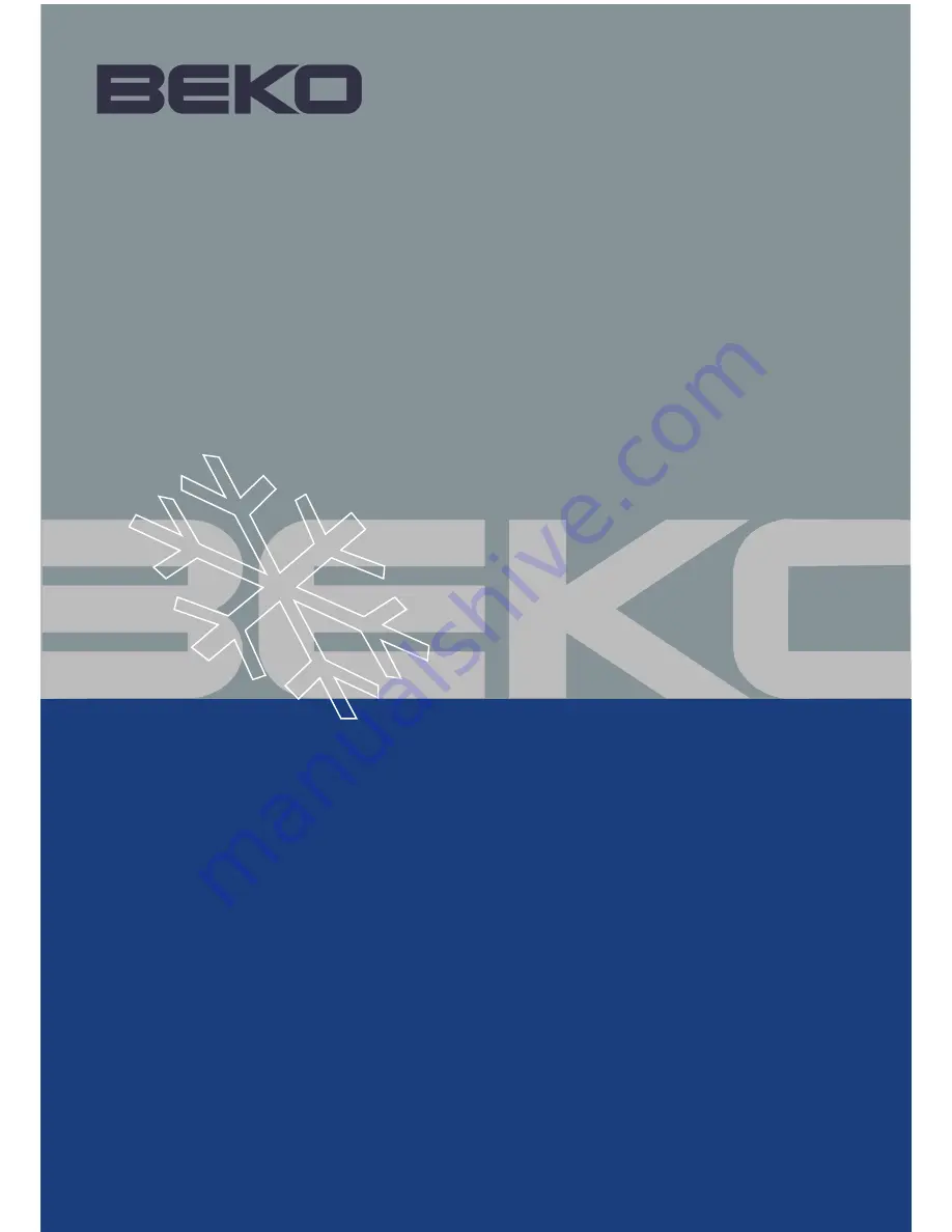 Beko CF6004AP Installation & Operating Instructions Manual Download Page 18