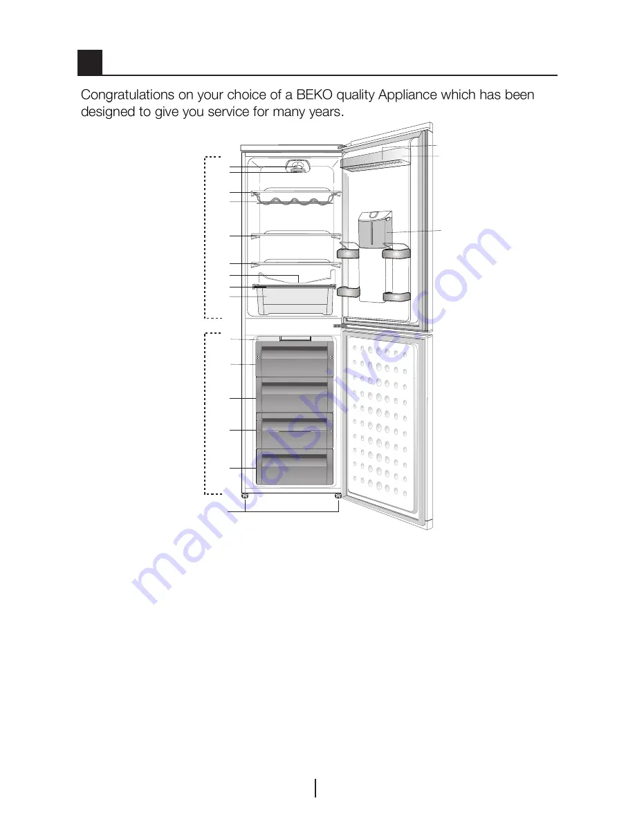 Beko CFD6914S Скачать руководство пользователя страница 4