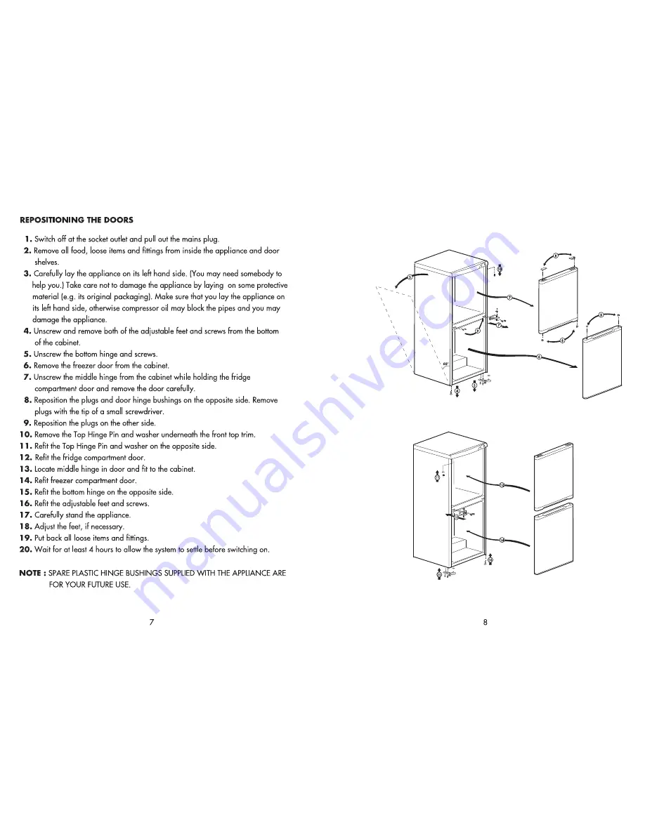 Beko CG964 Скачать руководство пользователя страница 5