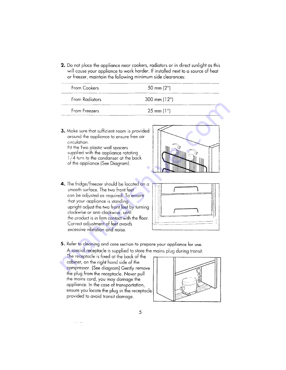 Beko CGA963 Manual Download Page 5