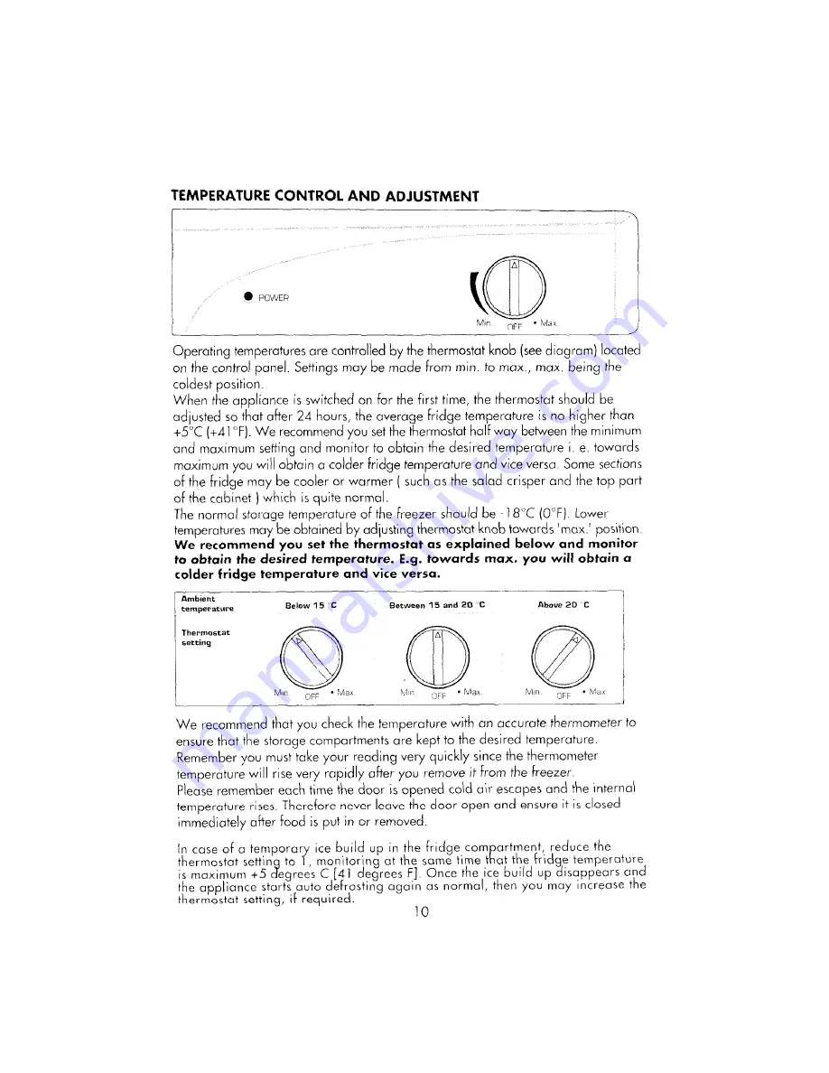 Beko CGA963 Manual Download Page 10