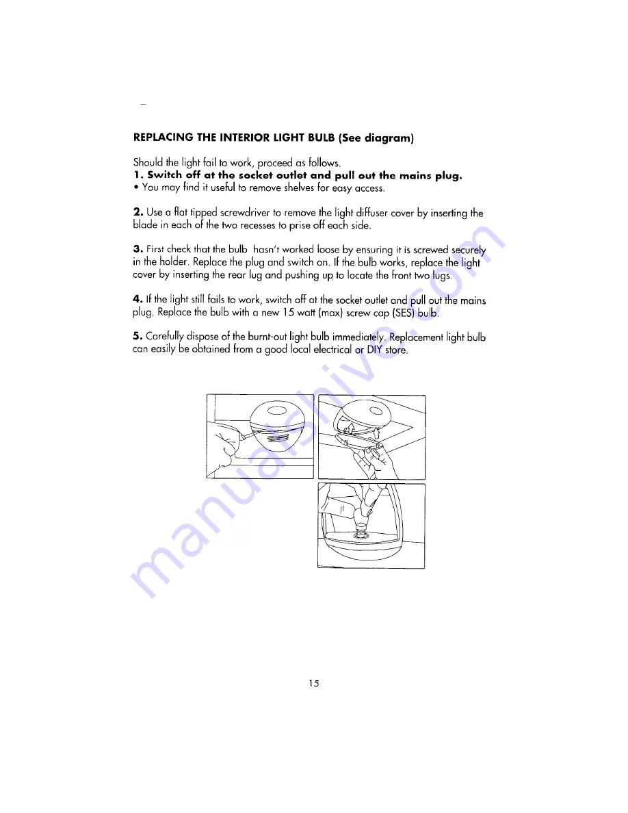 Beko CGA963 Manual Download Page 15