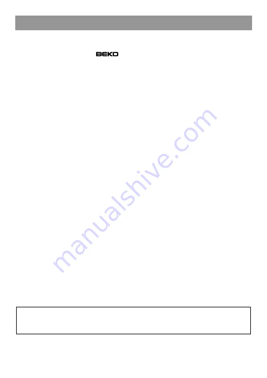 Beko CH233120 Manual Download Page 71