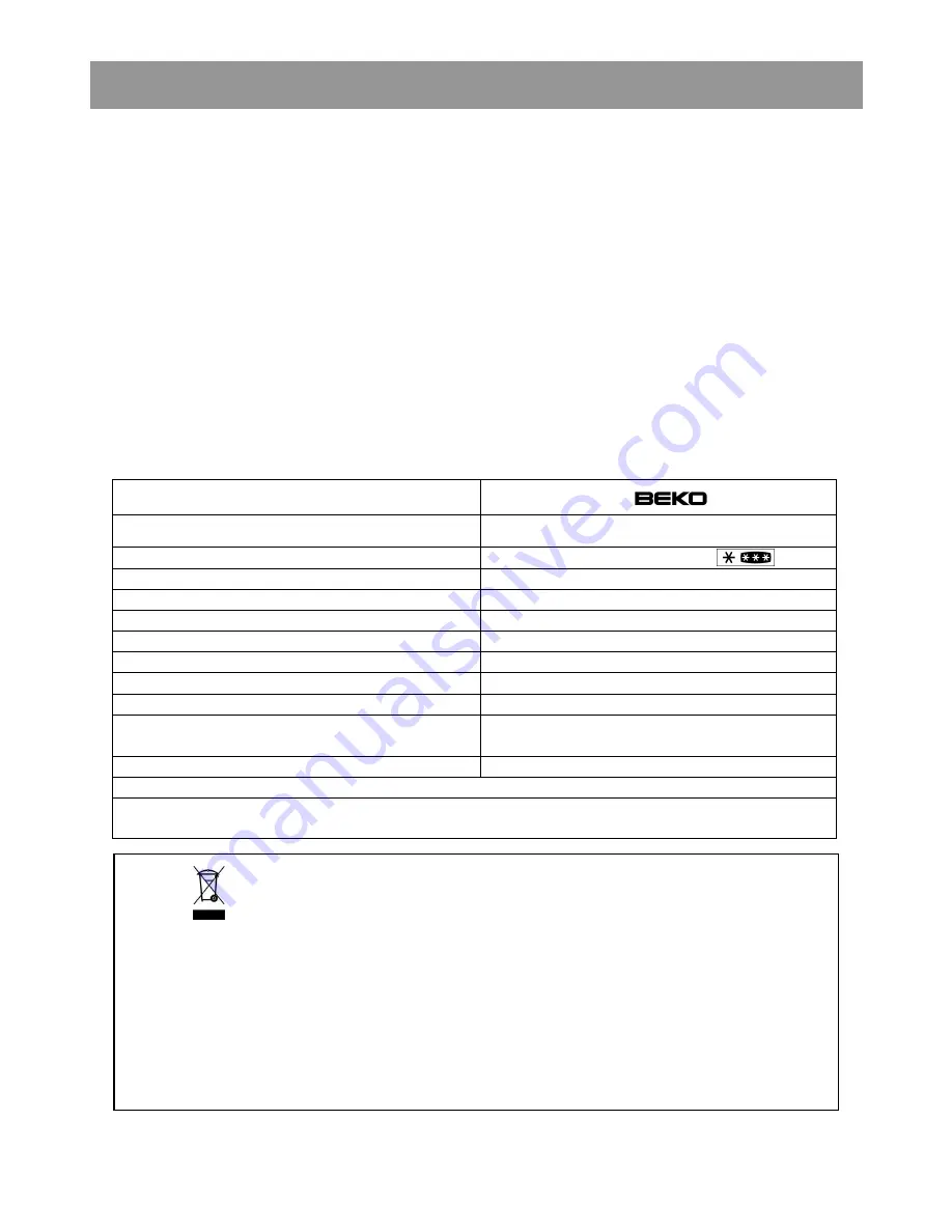 Beko CHA 28001 Instructions For Use Manual Download Page 39