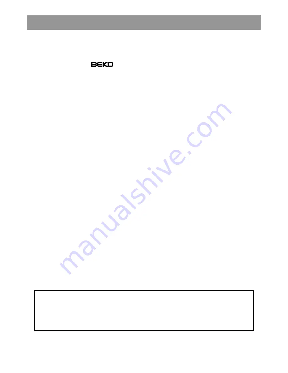 Beko CHA 28020 Manual Download Page 51