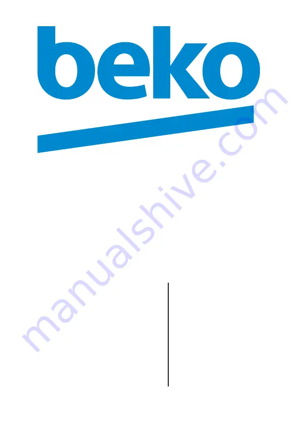 Beko CN 136221 P Manual Download Page 1