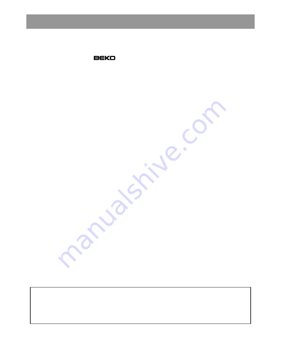 Beko CN 232120 Manual Download Page 27