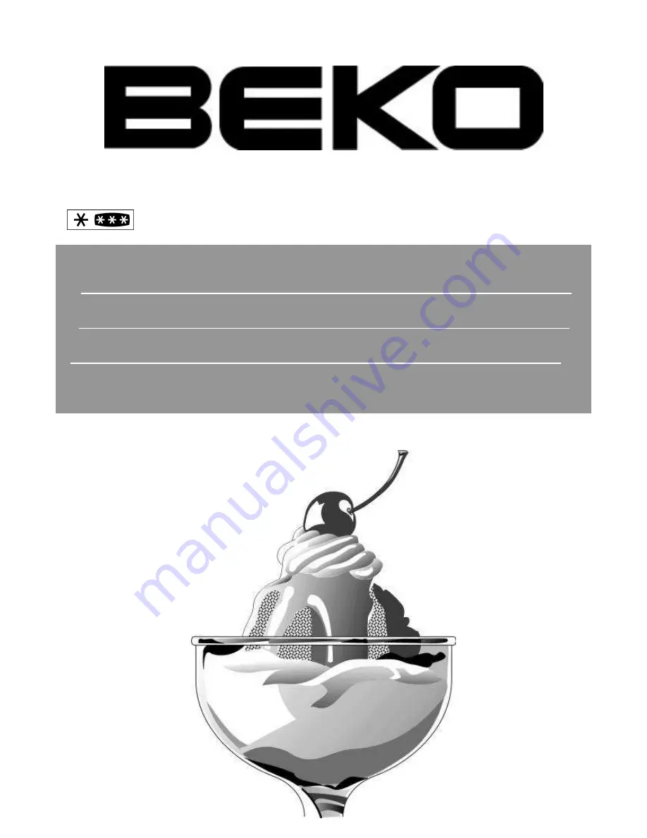 Beko CN232102 Instructions For Use Manual Download Page 1