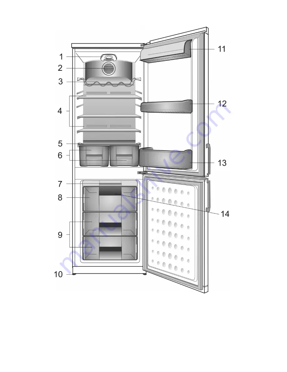 Beko CNA 28200 Instructions For Use Manual Download Page 4