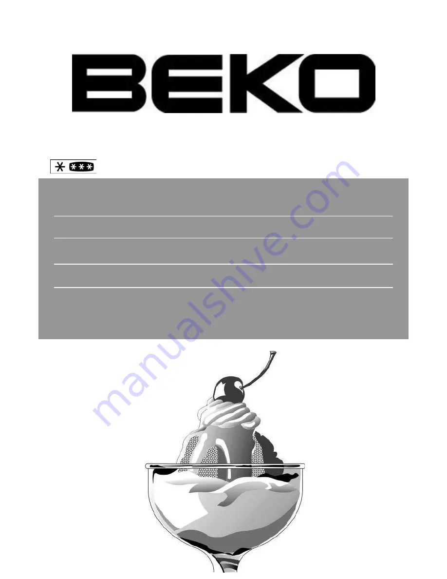 Beko CNA 28520 Instructions For Use Manual Download Page 1