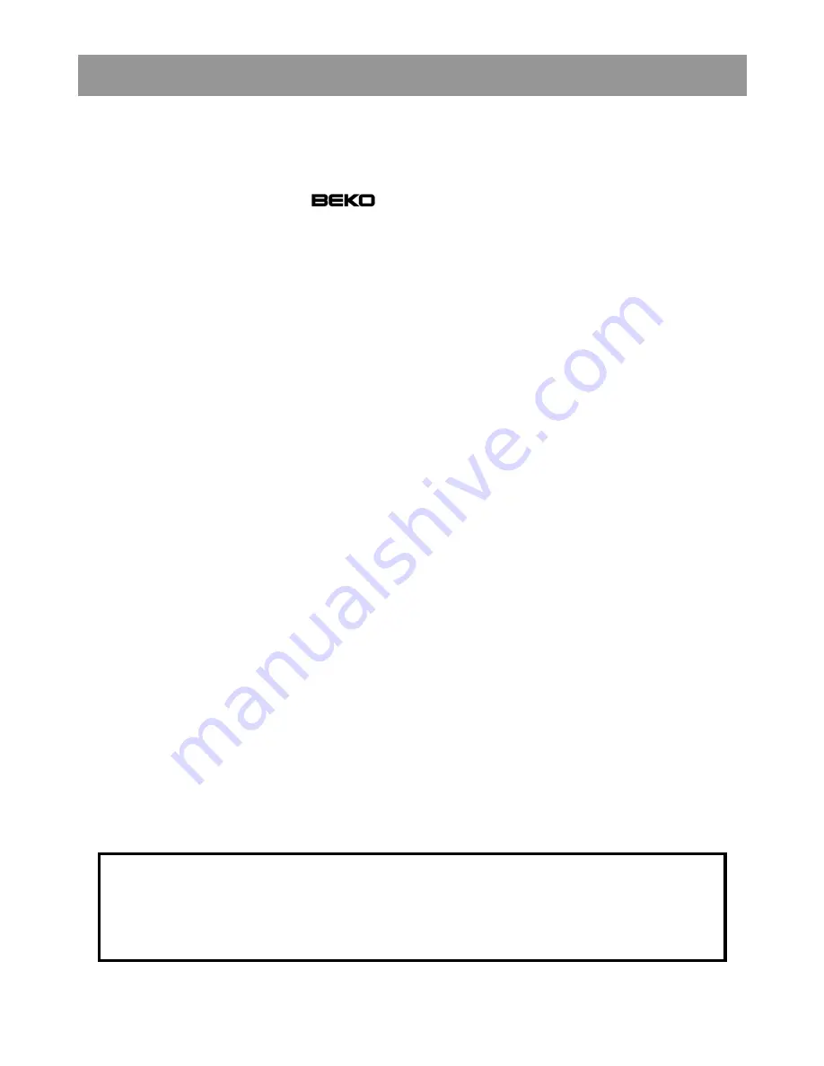 Beko CNA 32420 Instructions For Use Manual Download Page 39