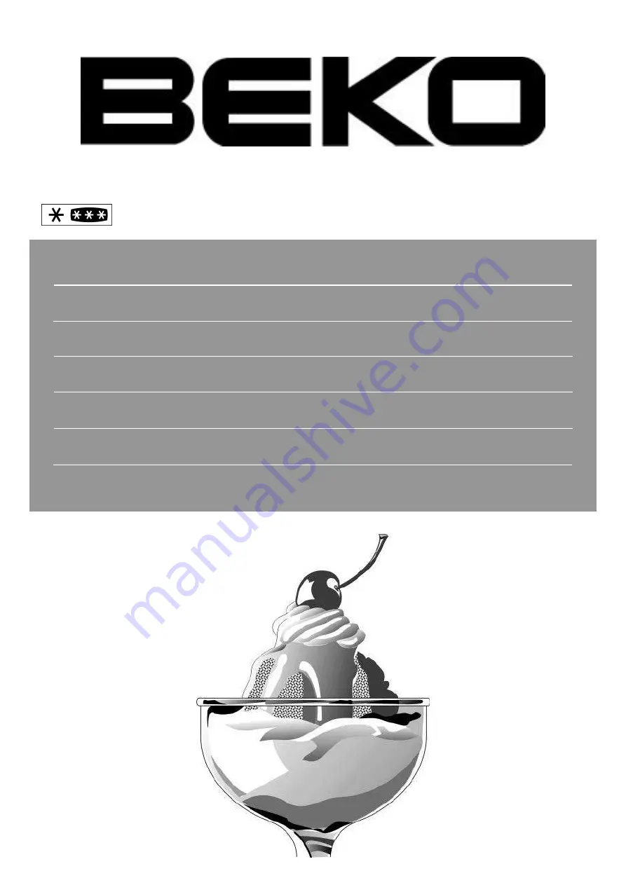 Beko CNA29120S Instructions For Use Manual Download Page 1