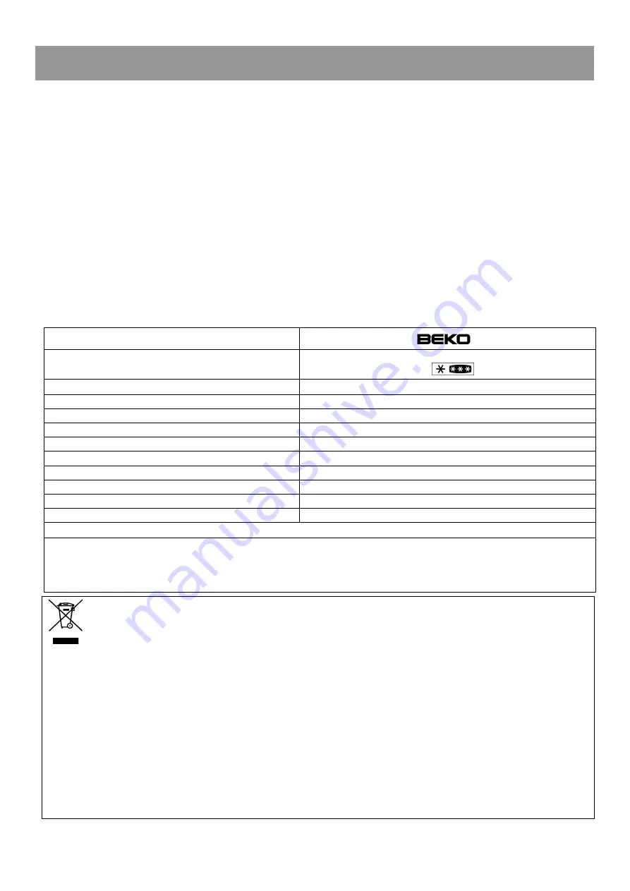 Beko CNA29120S Instructions For Use Manual Download Page 34