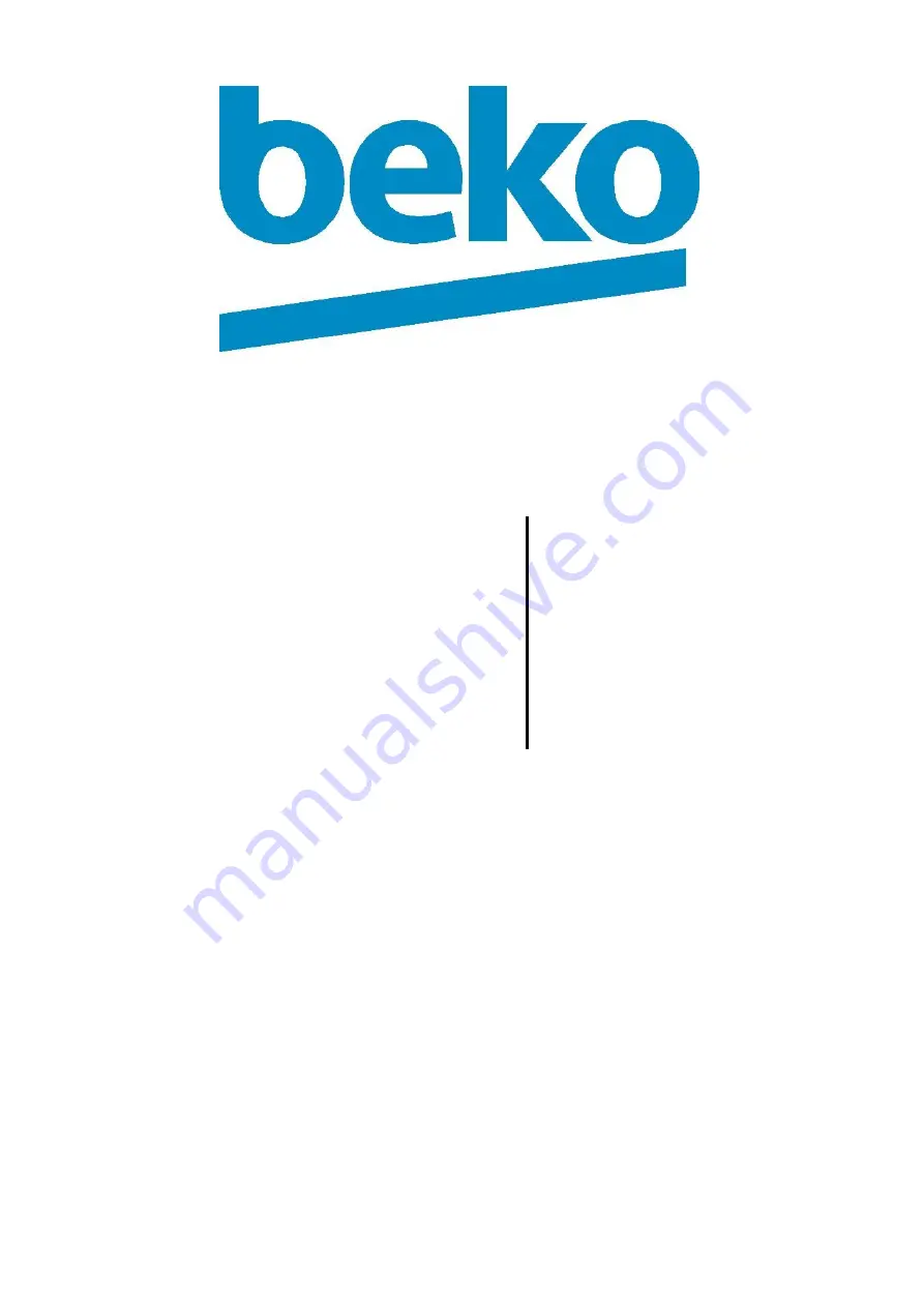 Beko CNA29120T Instructions For Use Manual Download Page 1