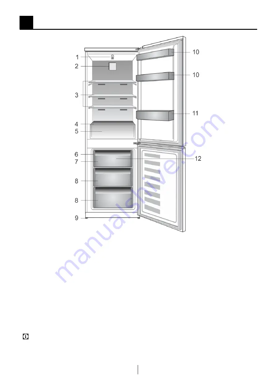 Beko CNA340KC0X Instructions For Use Manual Download Page 22