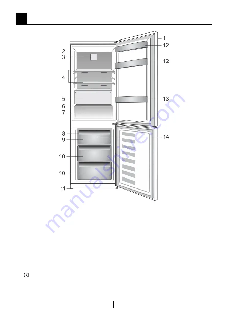 Beko CNA365E20ZX Instructions Of Use Download Page 46