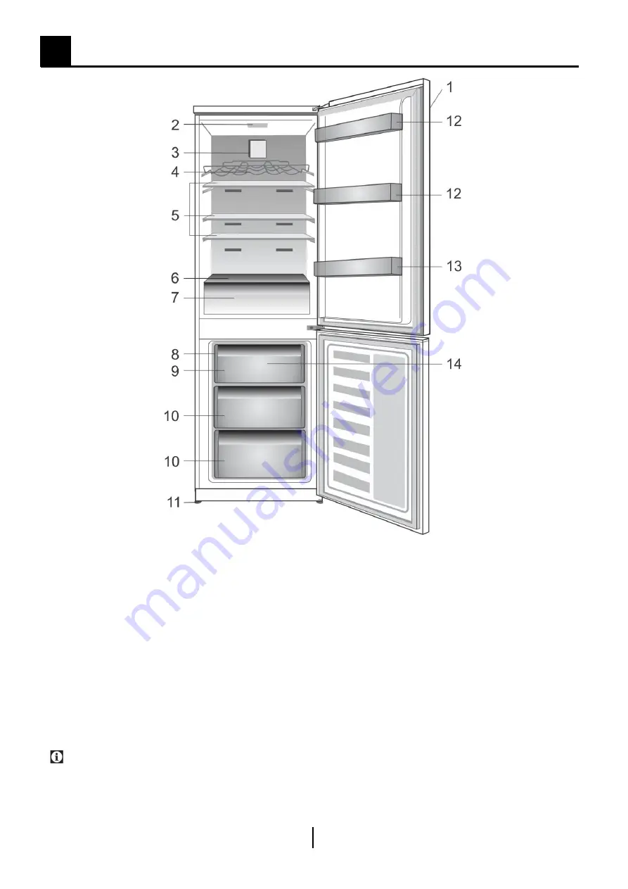 Beko CNA365EC3X Instructions For Use Manual Download Page 44