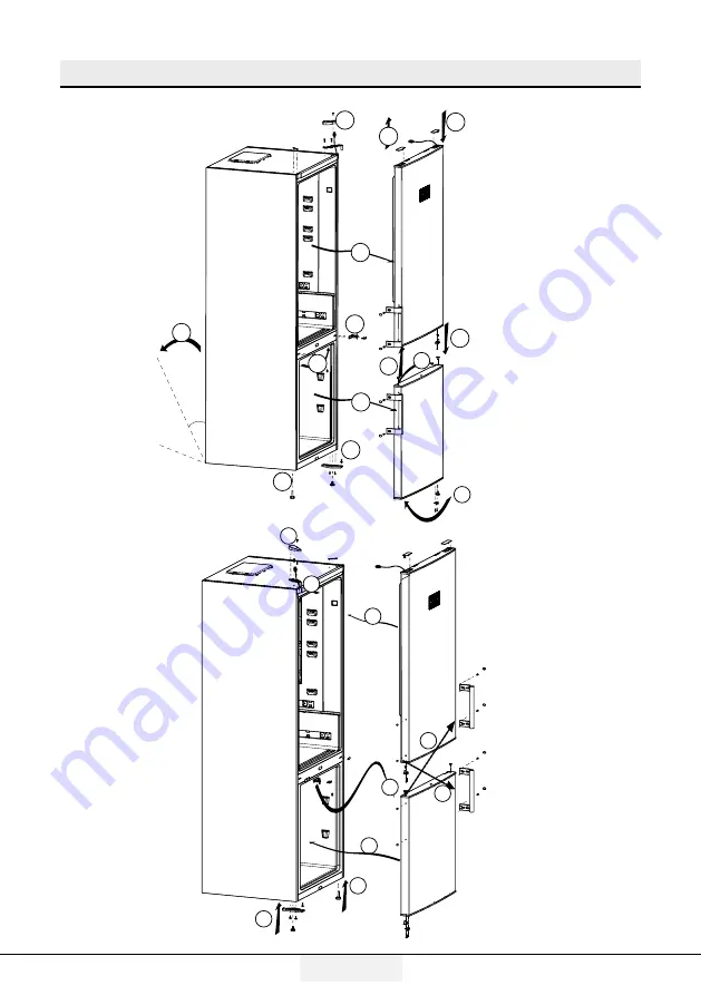 Beko CNE520E31DW Скачать руководство пользователя страница 45