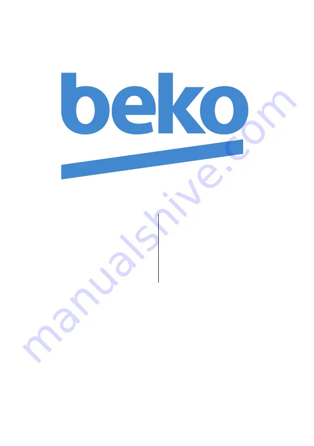 Beko CNP1601ES Manual Download Page 1