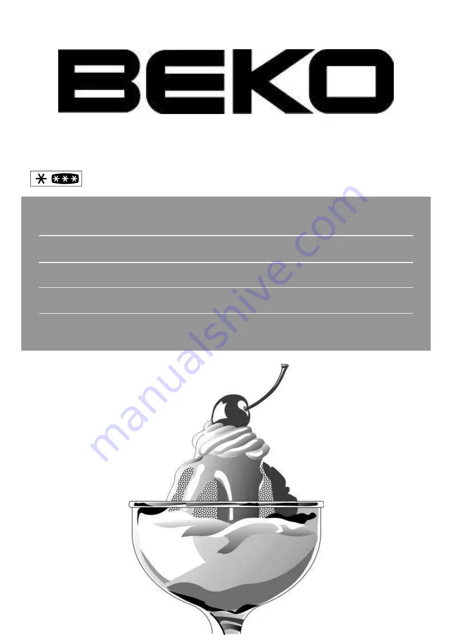 Beko CS 234030 X Instructions For Use Manual Download Page 1