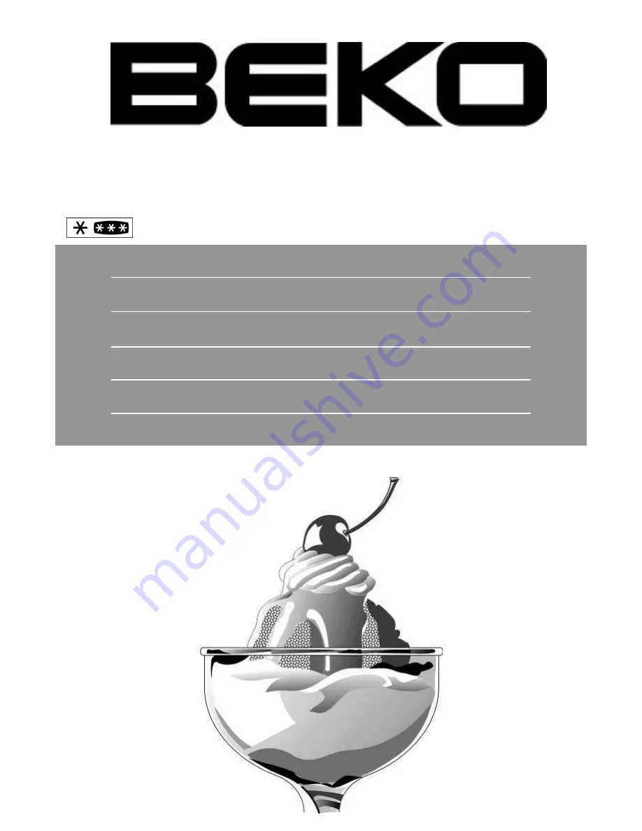 Beko CS 238020 Instructions For Use Manual Download Page 1