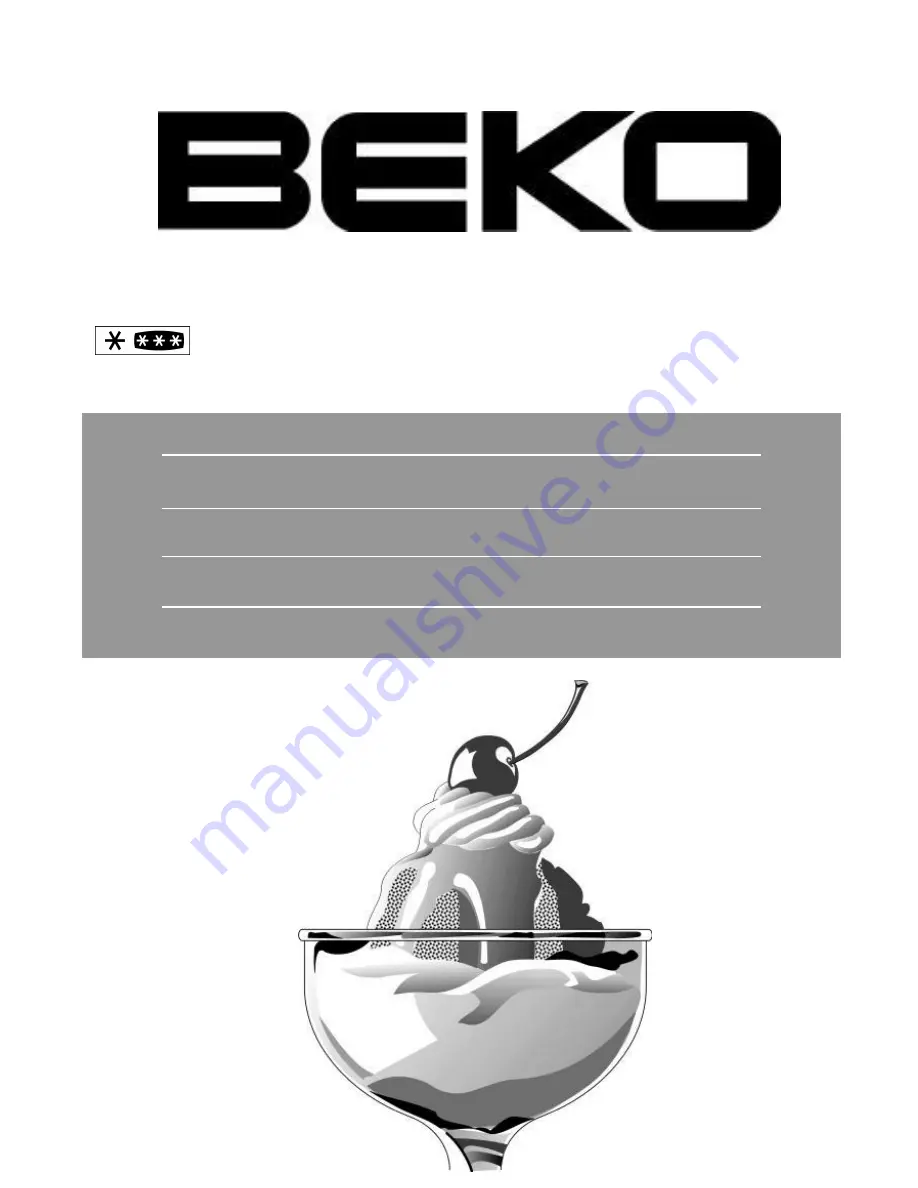 Beko CS 24CA Instructions For Use Manual Download Page 1