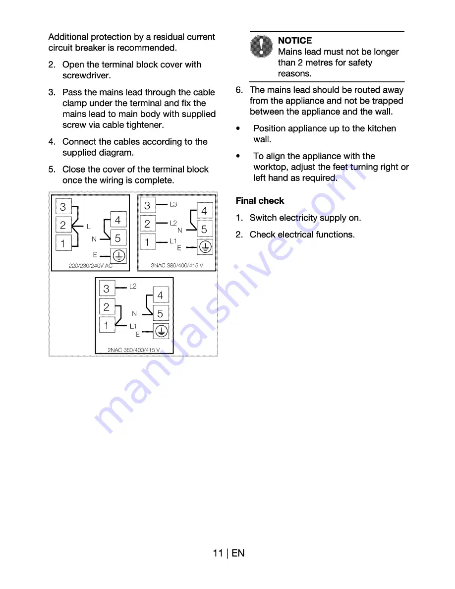 Beko CS 58100 Manual Download Page 12