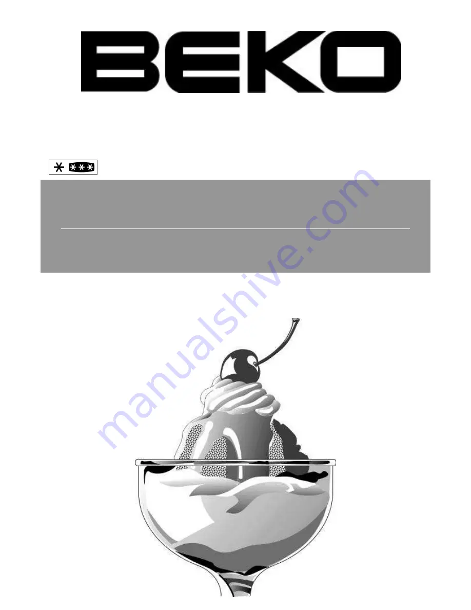 Beko CS238020S Instructions For Use Manual Download Page 1