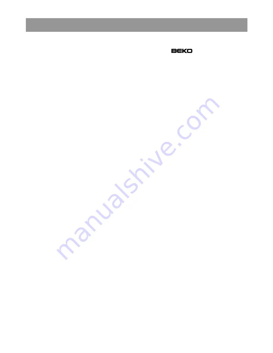 Beko CSA 22002 - Instructions For Use Manual Download Page 15