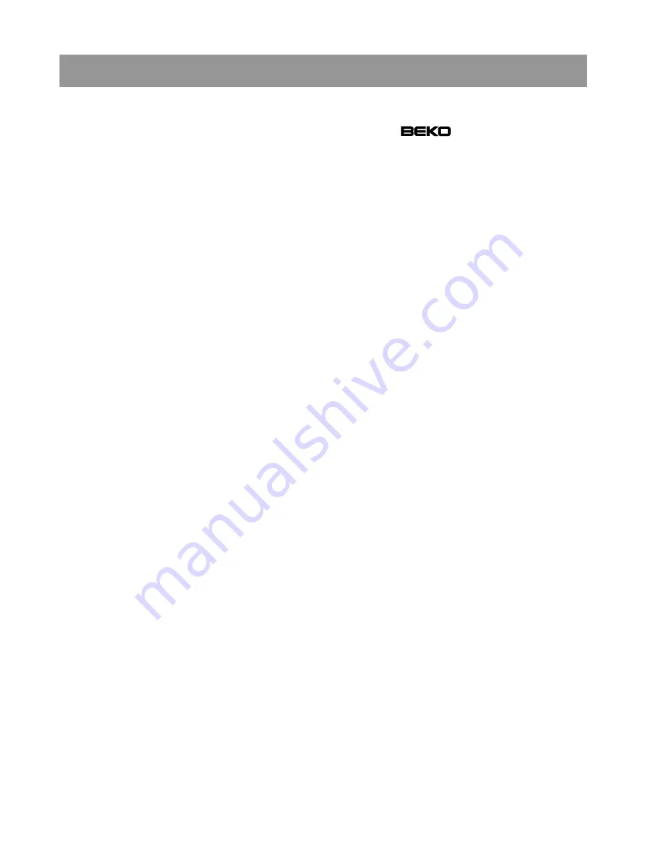 Beko CSA 22002 - Instructions For Use Manual Download Page 23